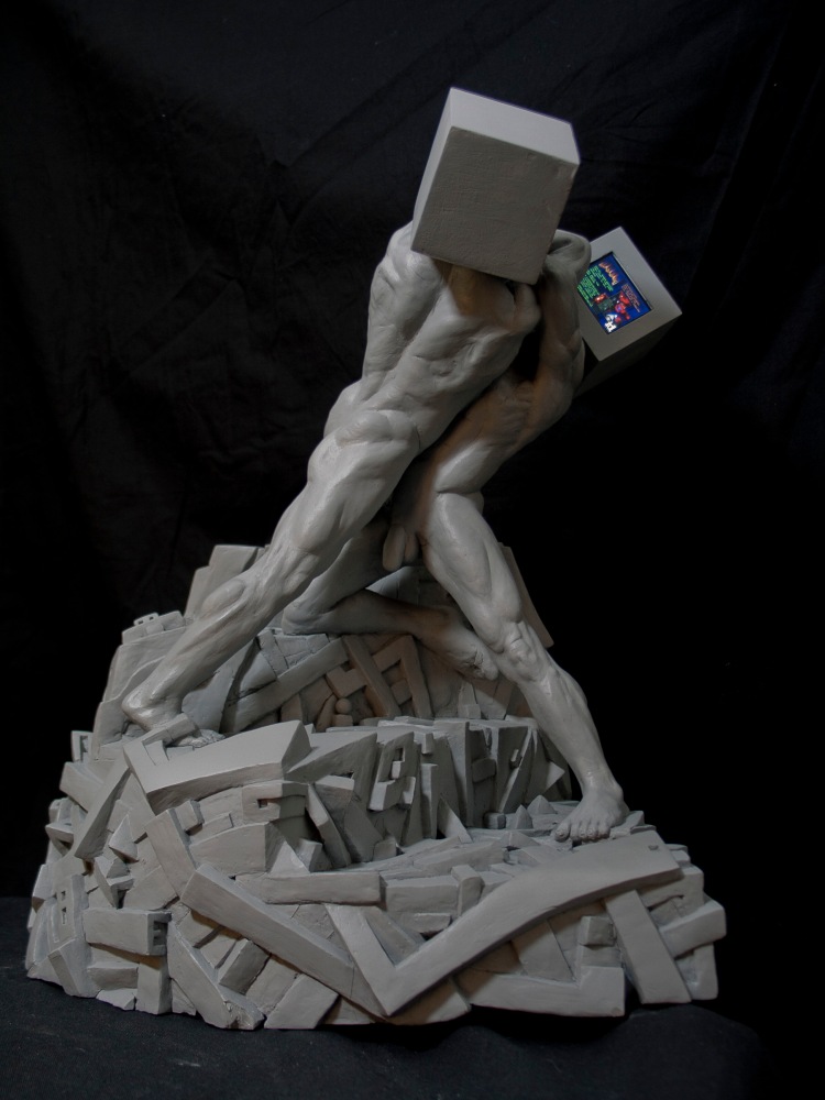Mixed Media Sculpture Albert Laine 2014